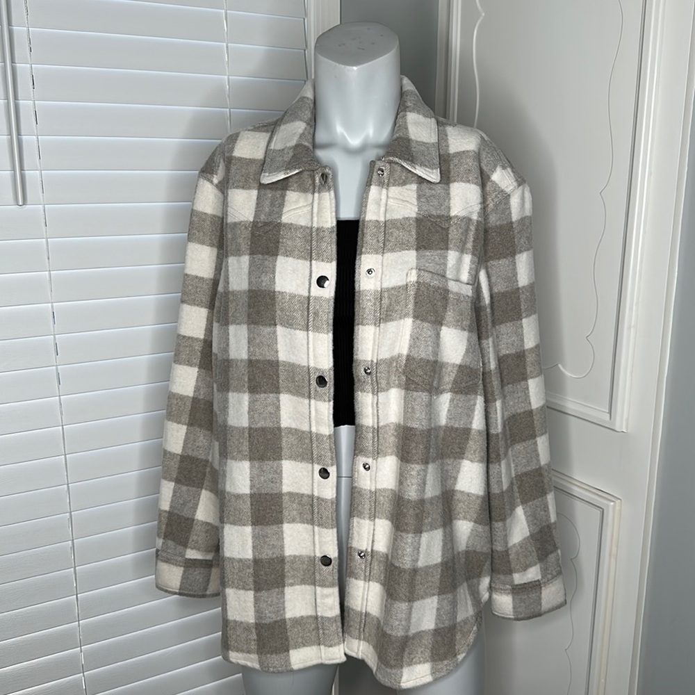 Rails Brand Tripp Shacket- Flannel- Size M- Nwot - image 1